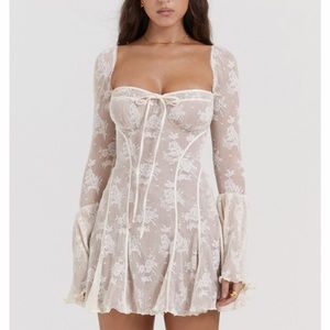 House of cb analissa dress size L with plus cups for larger chests.  Fits 8-12